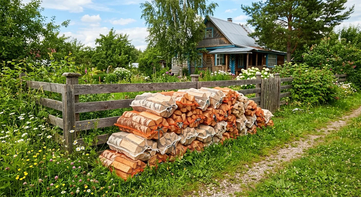 Дрова для дачи в Миассе